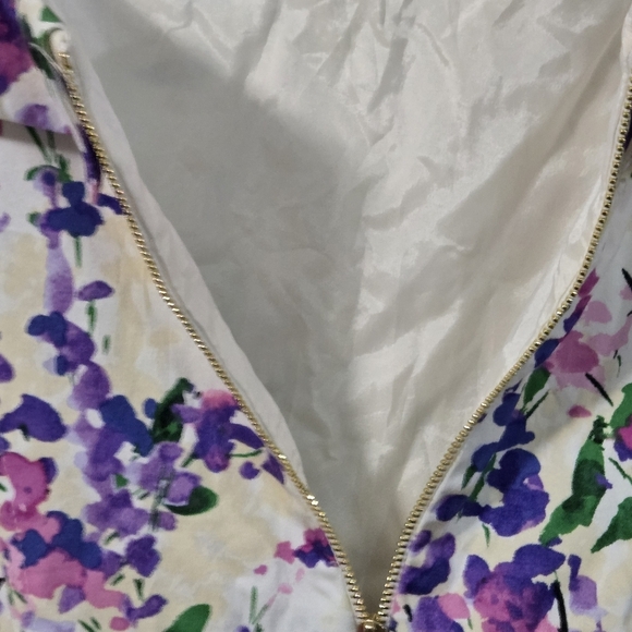 Maggy London Julia Berolzheimer Floral Print Women's Dress With Pockets No Tag - Picture 8 of 13